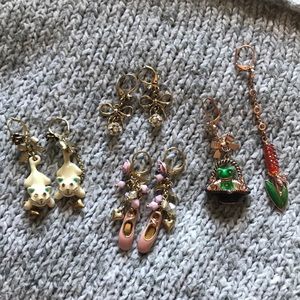 Betsey Johnson Earrings!